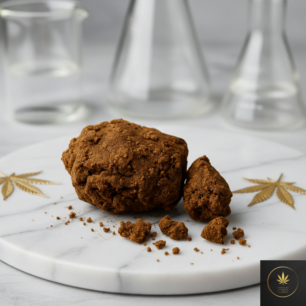 Aromatisches Hanfharz & Pollen